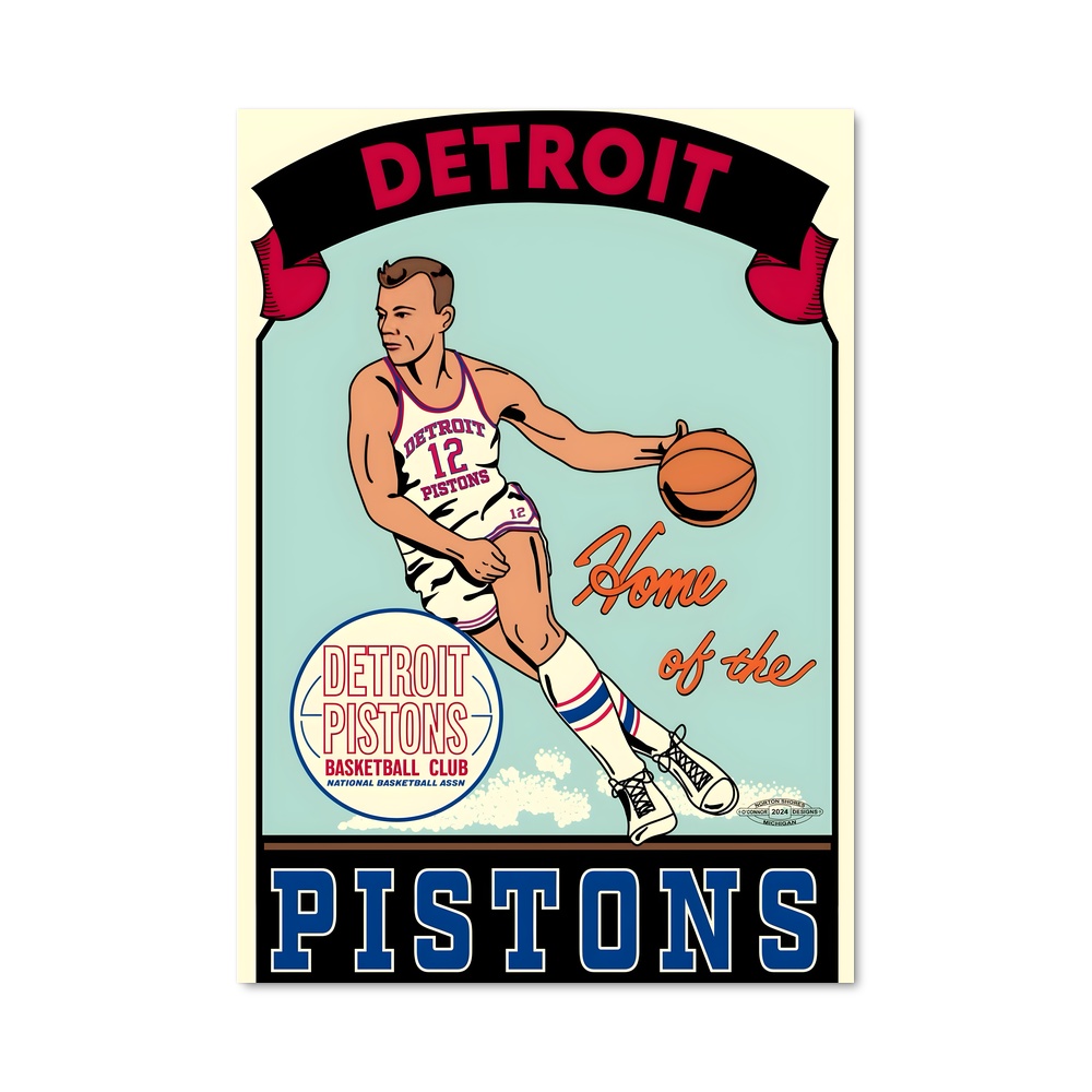 Poster Motown Hoops